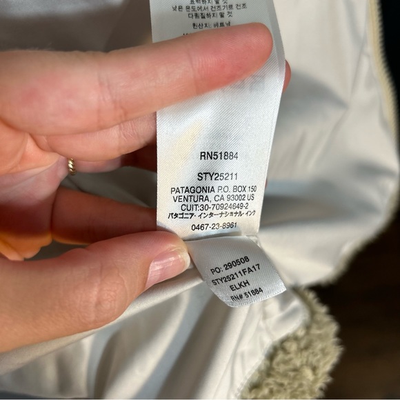 Patagonia, Los Gatos, Khaki Fleece Jacket - Picture 7 of 9